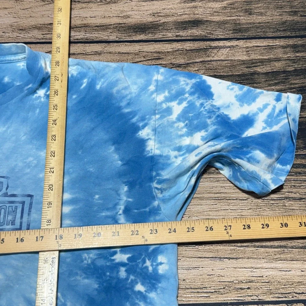 Harley-Davidson T-Shirt Mens XL Blue Tie Dye Savannah Georgia Biker Motorcycle - Picture 7 of 7